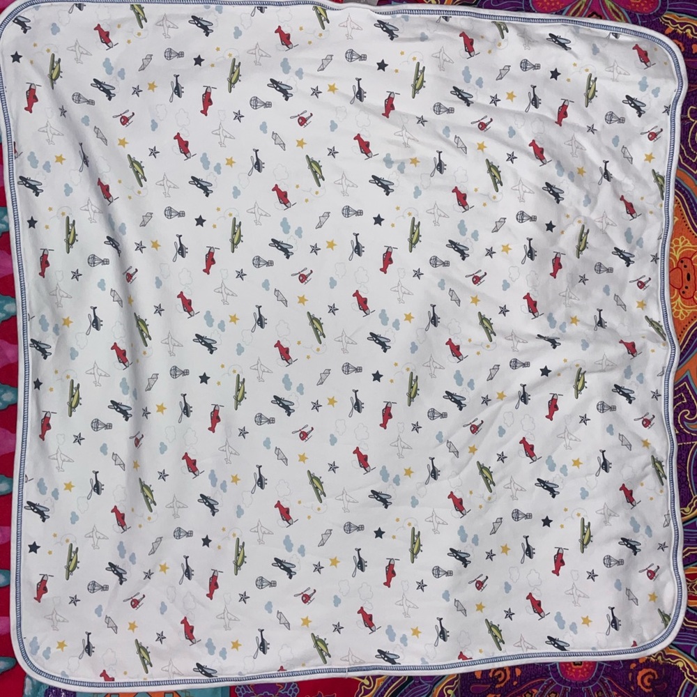 Kissy kissy baby blanket/swaddle